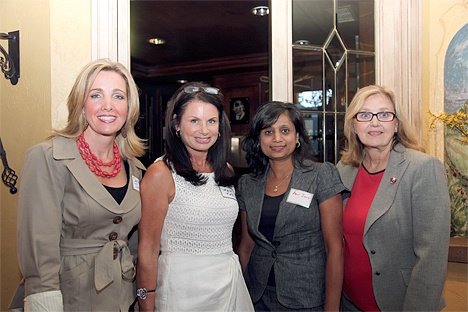 Overlake Service League members (from left) Shelley Turner