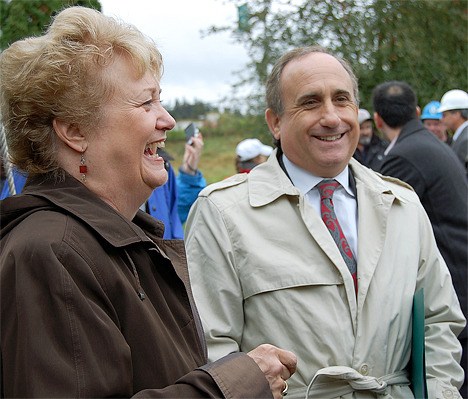 State Rep. Judy Clibborn (left)