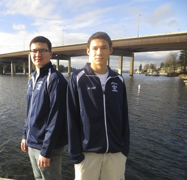 Joe Lorr (left) and younger brother Michael are set to make another trip to the state swim and dive meet for Interlake in 2013