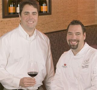 Matt Bomberger and Chef Dan Thiessen