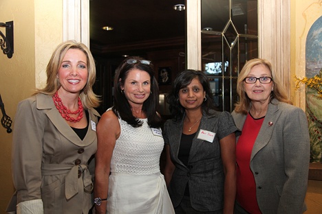 (L to R)  Overlake Service League Membership Director Shelley Turner