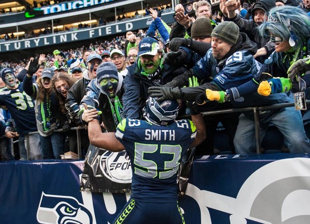 The 12th Man had plenty to celebrate against the Cardinals