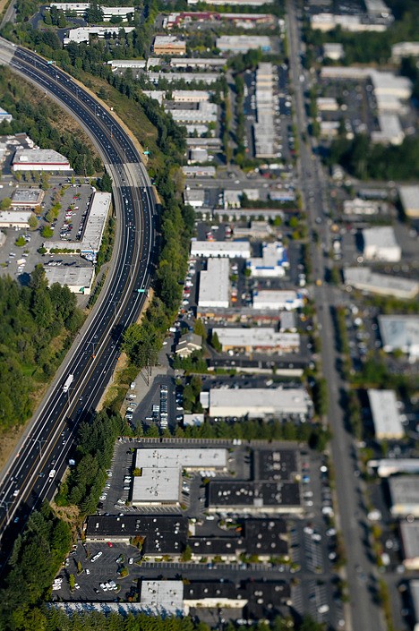 Bellevue's Bed-Red Corridor is expected to change from light industrial and retail use to more mixed use that includes transit.