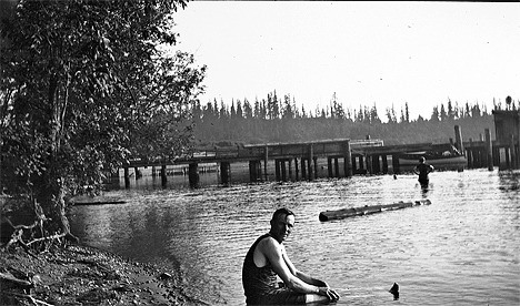 Swimming at Meydenbauer Bay was a popular pasttime in 1911.