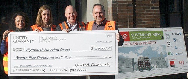 United Guaranty has contributed $25