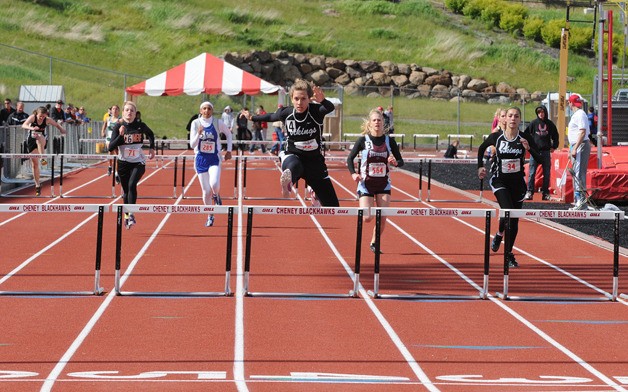 Bree Oldham was a state champion hurdler