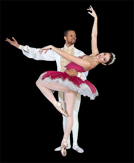 Christina Stockdale as the Sugar Plum Fairy and Scott Bartell as her Cavalier will perform in Ballet Bellevue's Nutcracker.