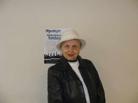 Rita Weist distributed 450 free compact fluorescent light bulbs to friends and neighbors for Rock the Bulb