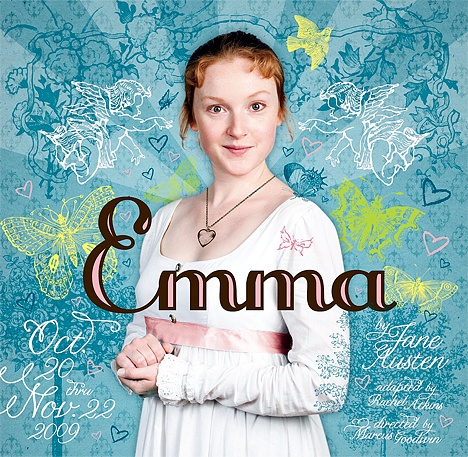 Sylvie Davidson as Emma in Jane Austen's Emma at the Book-It Repertory Theatre.