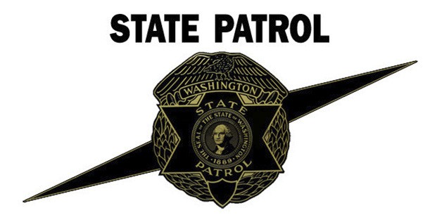 The Washington State Patrol logo.