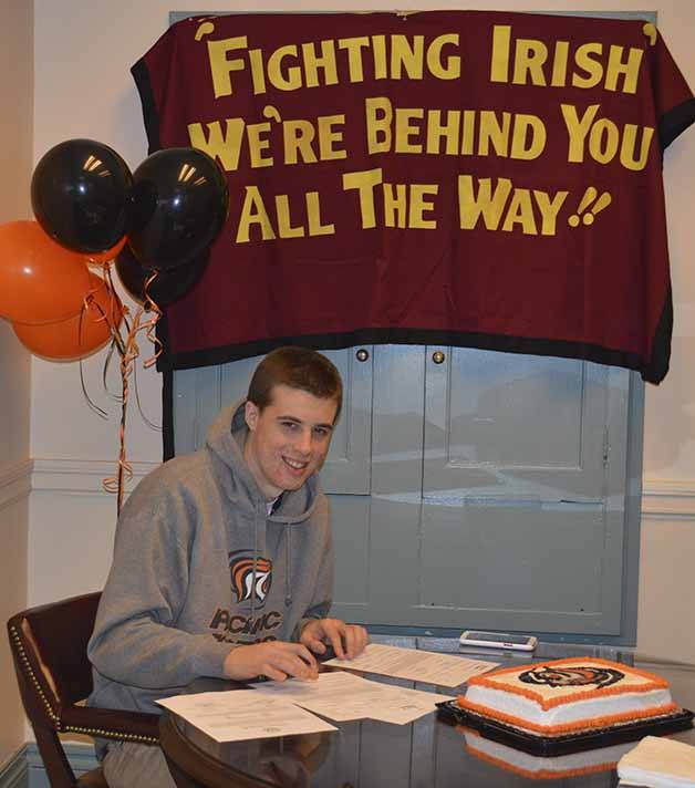 Jacob Lampkin of O'Dea is set for his senior year with the Irish before going to University of the Pacific.