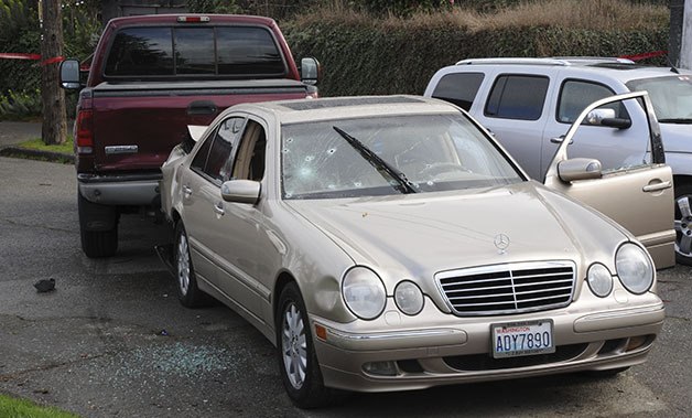 A Mercedes Benz owned by Russell Smith