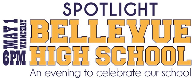 Bellevue High School will hold a grand opening of its Performing Arts Center on May 1.