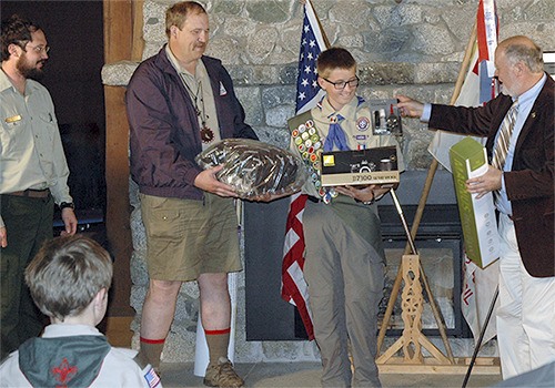 Eagle Scout Austin Ulfers