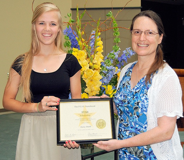 Nancy Sleight (right)