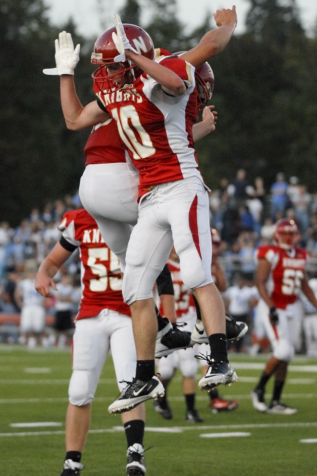 Kevin Martin (10) was the lone member of the class of 2011 from a Bellevue school selected to participate in the East-West Shrine game tonight at Central Washington University.