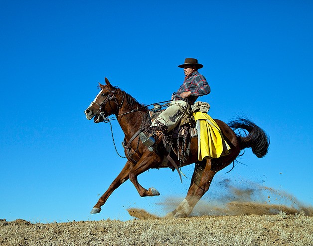 Darrell Gulin likes the interplay of light and dust.