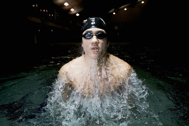 Eastlake sophomore and Bellevue Club Swim Team member Ed Kim is after two more state titles and a trip to Nebraska for the Olympic Trials