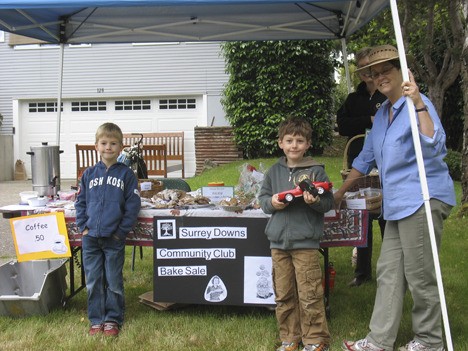 Kids and adults both participated in the Surrey Downs Community Club bakes sale last year as part of the Neighbor Link program.