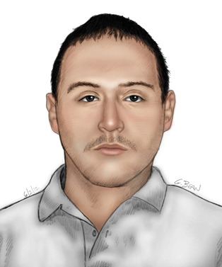 A sketch of the man police say attempted to attack a woman Friday night in Bellevue.