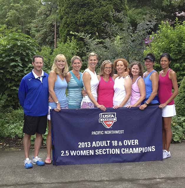 The 2.5 women's team from Robinswood.