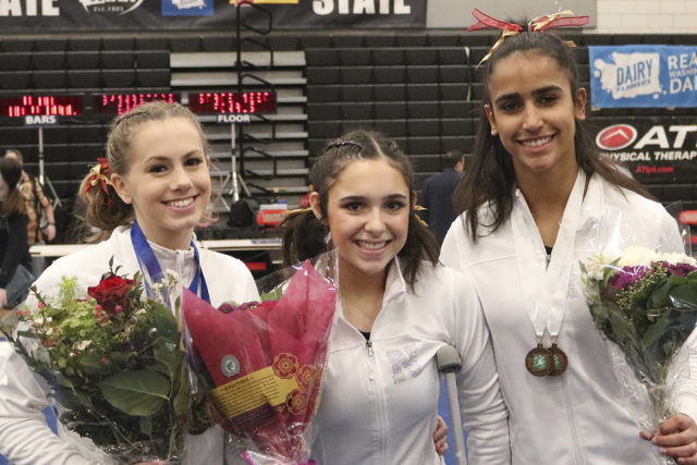 Newport trio has strong showing at state gymnastics meet | Bellevue ...