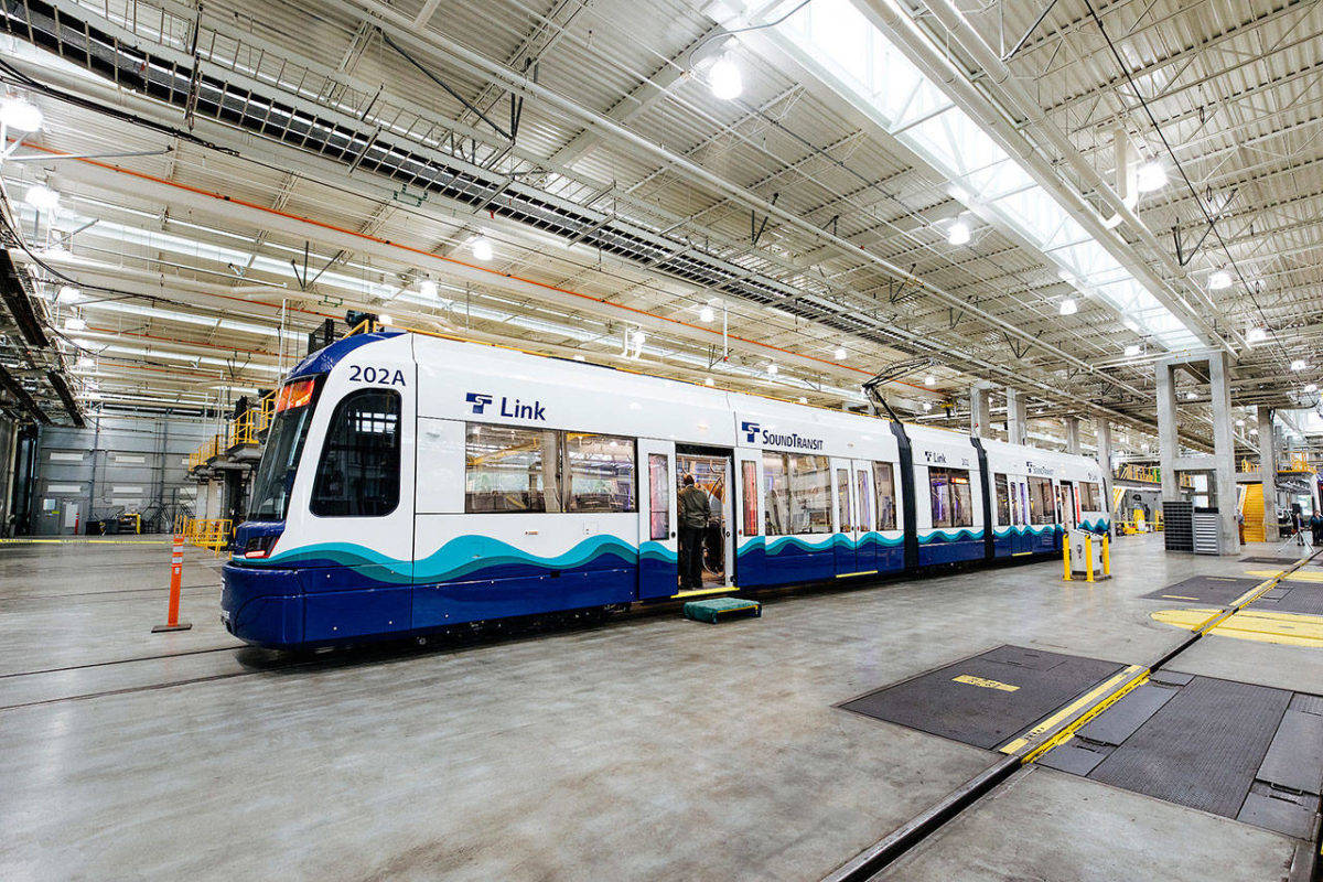 Sound Transit Testing New Light Rail Vehicles Bellevue Reporter