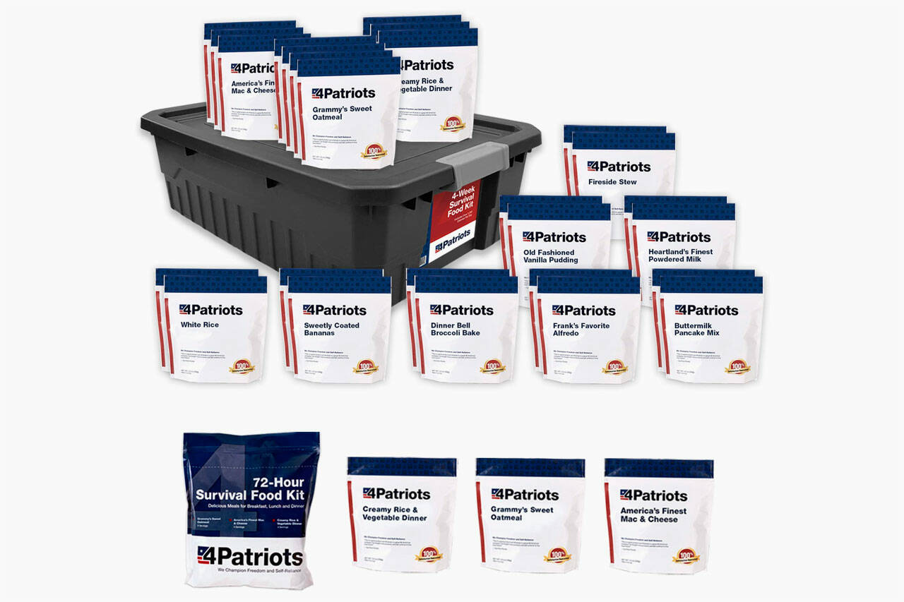 Large Stackable Storage Totes - We Champion Freedom & Self-Reliance - 4Patriots