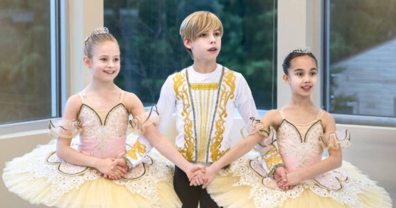 For many young dancers, participating in The Nutcracker is a formative experience. Photo courtesy of Emerald Ballet Academy.