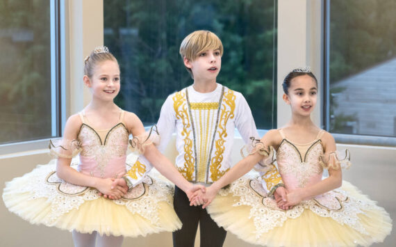 For many young dancers, participating in The Nutcracker is a formative experience. Photo courtesy of Emerald Ballet Academy.