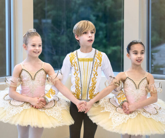 For many young dancers, participating in The Nutcracker is a formative experience. Photo courtesy of Emerald Ballet Academy.