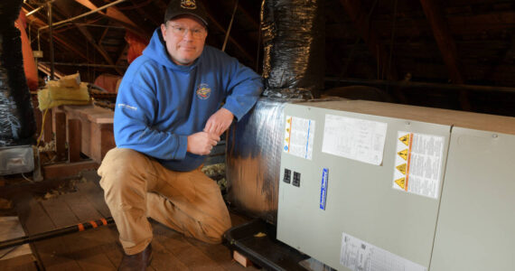 Scott Leibowitz, Owner of All Weather Heating, Air Conditioning & Refrigeration. Photo courtesy of All Weather Heating.